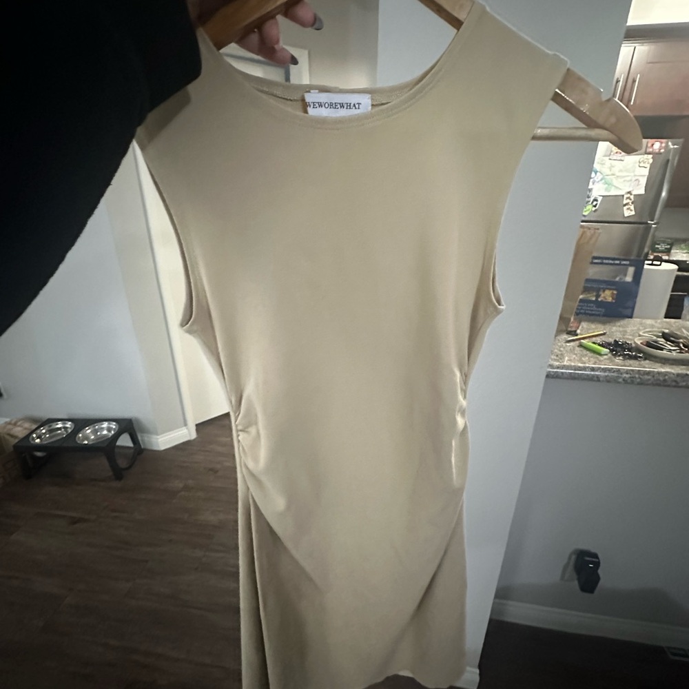 WeWoreWhat Backless Dress